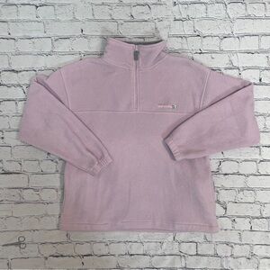 Big Dogs Polar Dogs‎ fleece 1/4 zip pullover S Pink